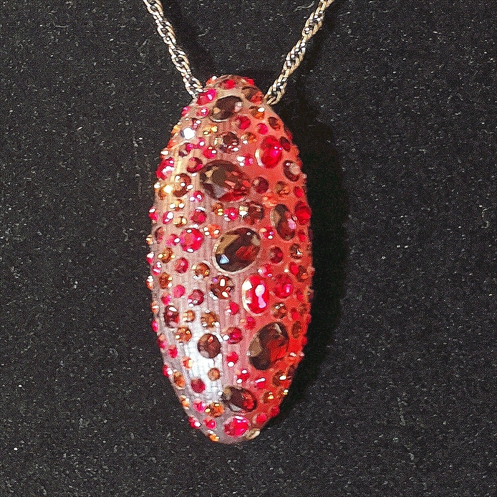 Alexis Bittar Large Pendant Necklace. 28"